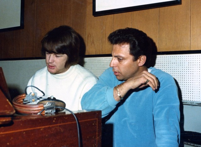 Brian Wilson and Hal Blaine in THE WRECKING CREW, a Magnolia Pictures release. Photo courtesy of Magnolia Pictures. 