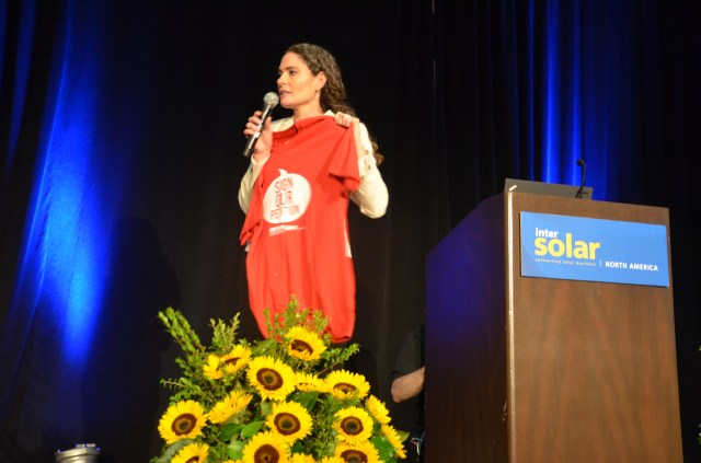Bernadette Del Chiaro, executive director of the California Solar Energy Industries Association (CALSEIA)