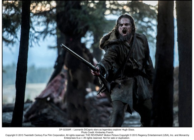 DF-02339R – Leonardo DiCaprio stars as legendary explorer Hugh Glass.